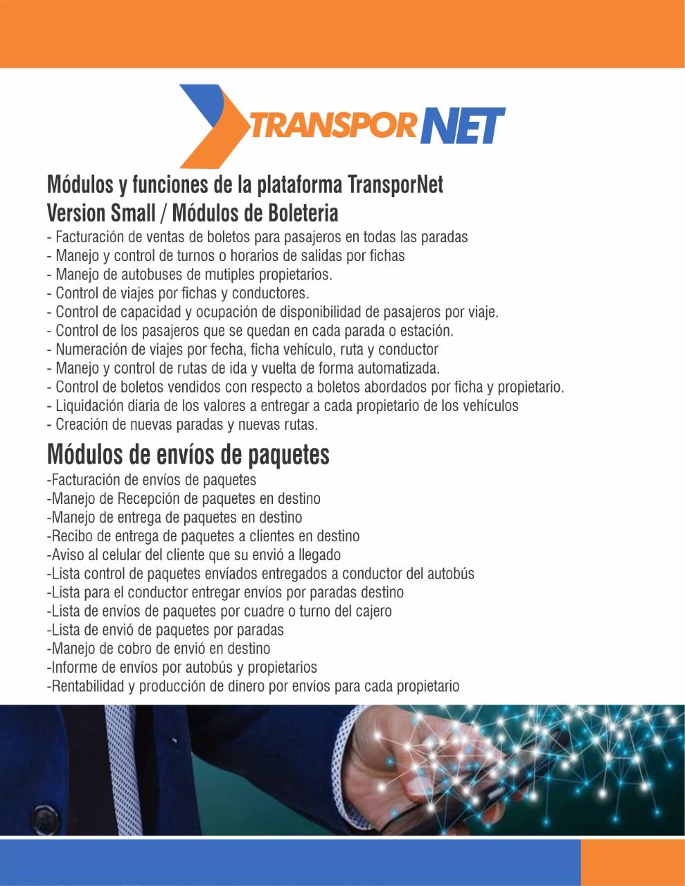 Brochure Transpornet p&aacute;gina 5
